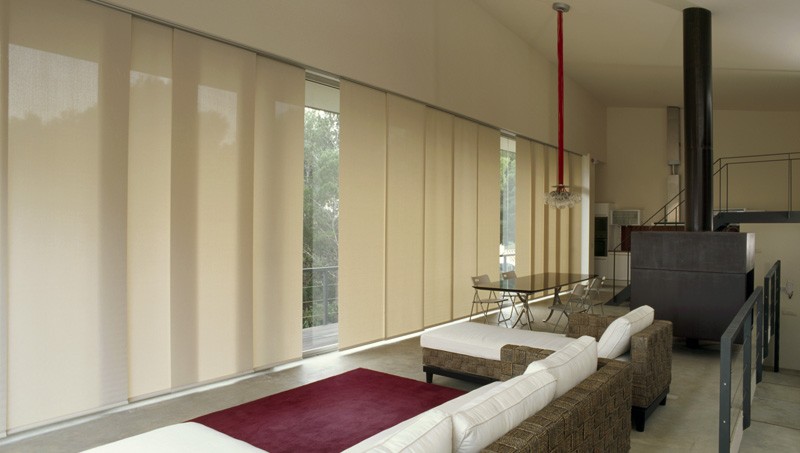 cortinas panel japones