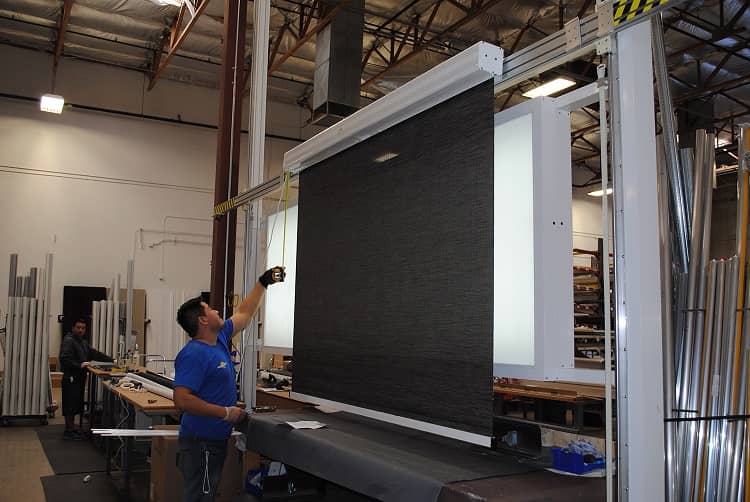 fabricantes de cortinas roller Screen